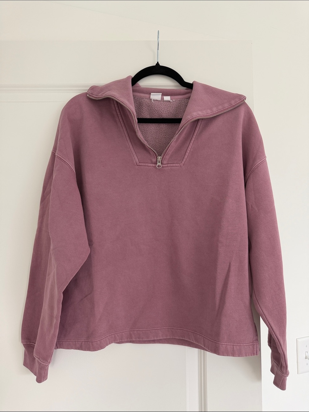 GAP Women's Half-Zip Pullover Sweatshirt
